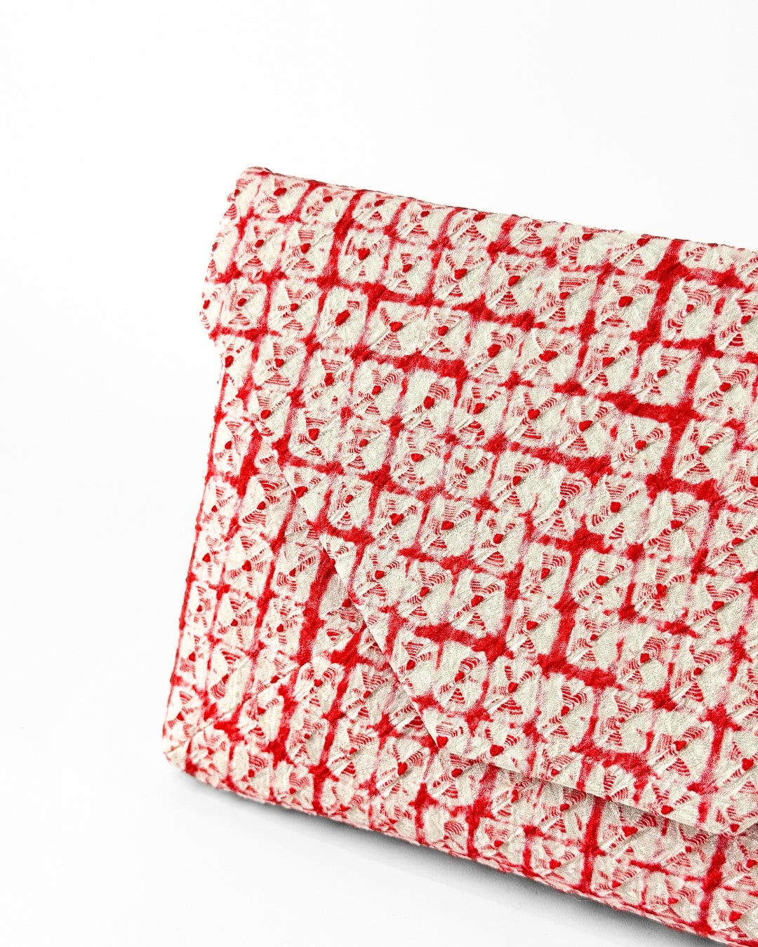 "Aka" Kimono Clutch