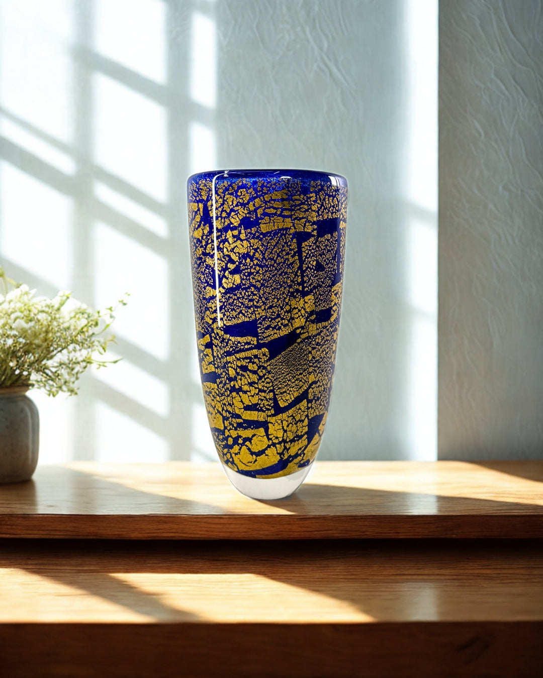Ruri glass vase