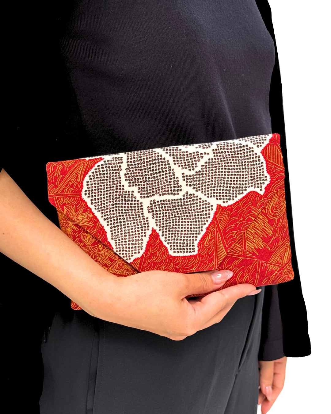 "Sango" Kimono clutch