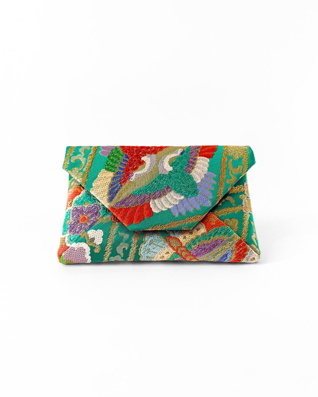"Tsuru" Kimono Clutch