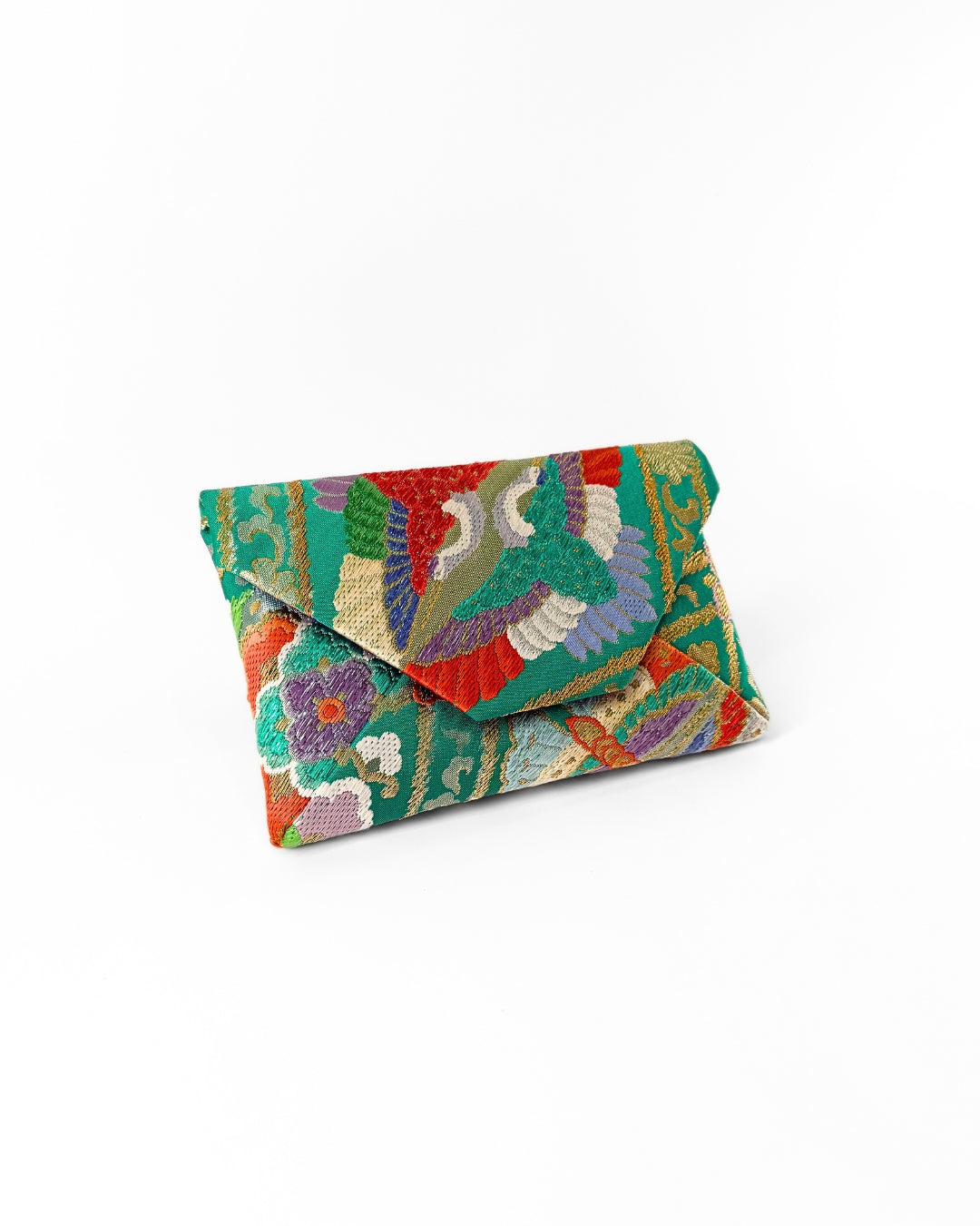 "Tsuru" Kimono Clutch