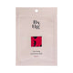 Front of a pink BYUR sheet mask packaging with text and branding.