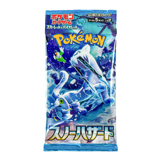 Pokémon "Snow Hazard" SV2P Booster Pack