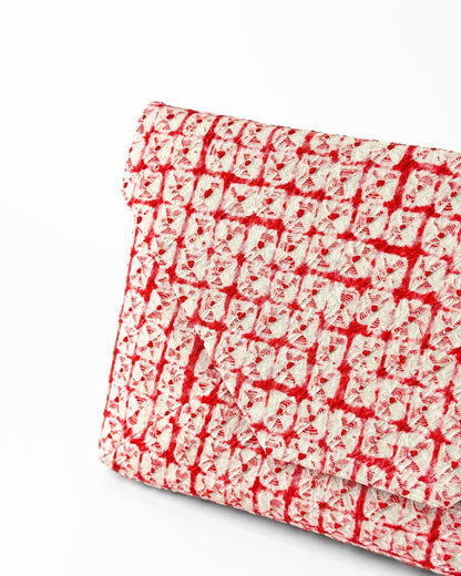 "Aka" Kimono Clutch