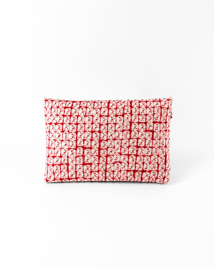"Aka" Kimono Clutch