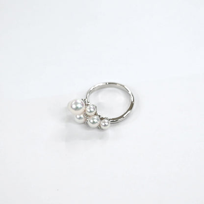 Akoya 18K white gold