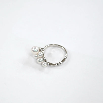 Akoya 18K white gold