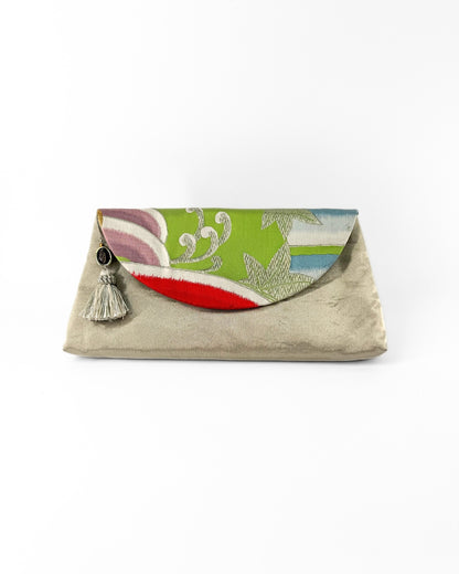 "Aoba" Kimono Clutch
