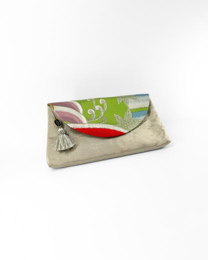"Aoba" Kimono Clutch