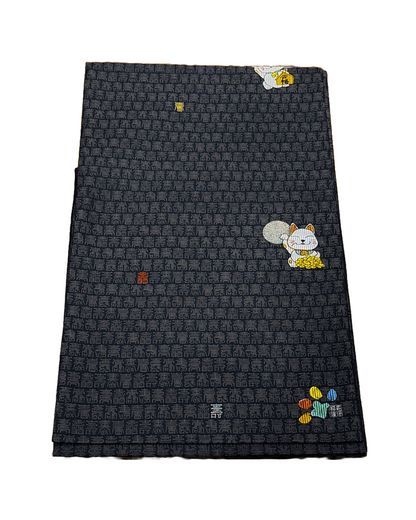 "Maneki-Neko" Kimono Obi