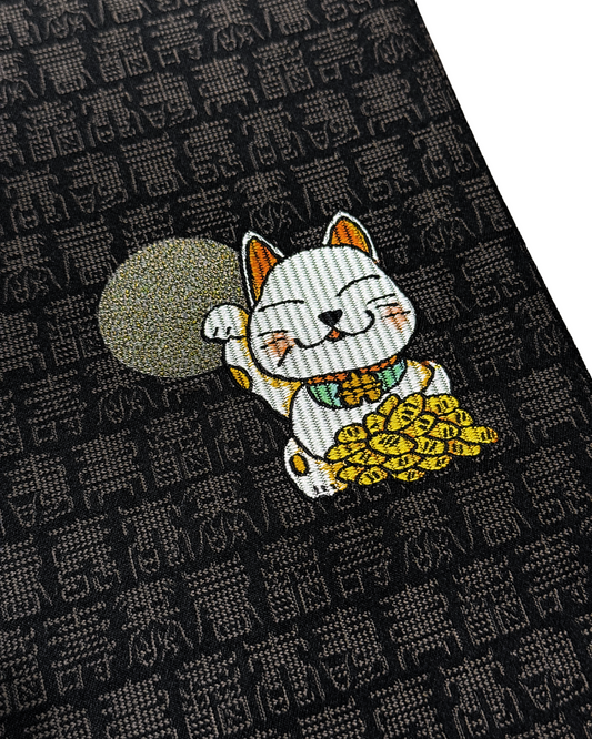 "Maneki-Neko" Kimono Obi