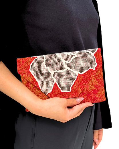 "Sango" Kimono clutch