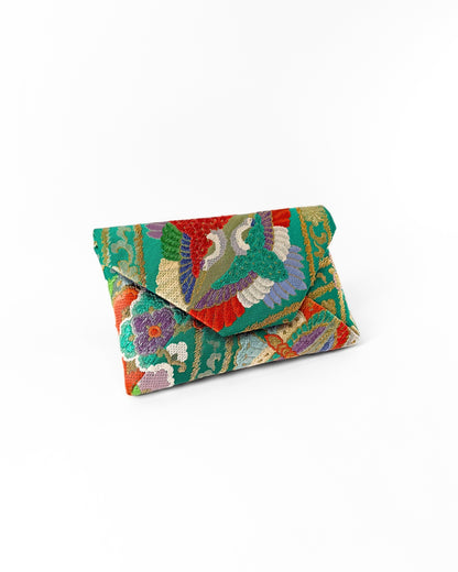 "Tsuru" Kimono Clutch